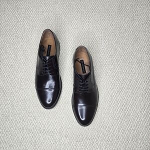 Bostonian Dark Brown Leather Oxfords 8.5